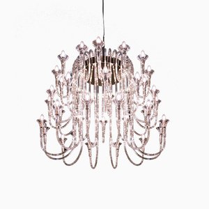 Pyrex & Silver Octopus Chandelier from VGnewtrend