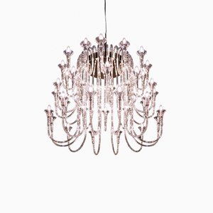 Lustre Octopus à 36 Bras en Verre Borosilicate et Acier de VGnewtrend