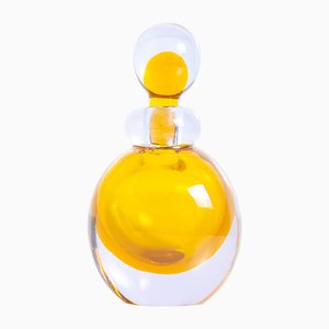 Murano Glass Perfume Bottle by Flavio Poli, 1950s