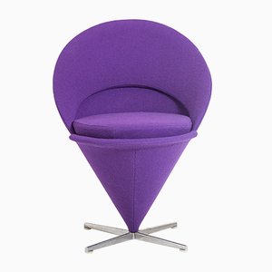 Kegelförmiger Sessel von Verner Panton, 1950er