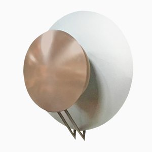 Italian Lacquered Metal Wall Light by Vega Cesaro for Tre Ci Luce, 1980s