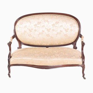 Antikes Sofa aus Palisander im Louis XV-Stil