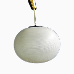 Mid-Century Glass Pendant Lamp