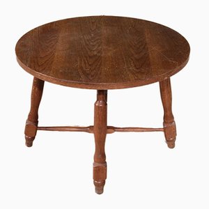 Table Basse Rustique en Chêne, Pays-Bas, 1970s