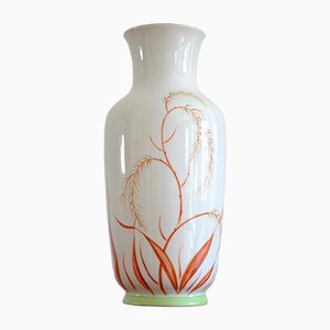 Vaso Art Nouveau in porcellana di Heubach, anni '20