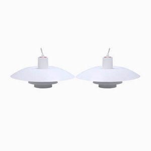 Model PH 4/3 Pendant Lamps by Poul Henningsen for Louis Poulsen, 1970s, Set of 2