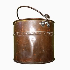 Victorian Copper Jardinière or Coal Bucket