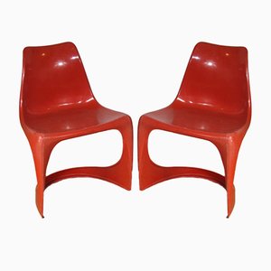 Vintage Chairs by Steen Ostergaard for Krywałd, 1970s, Set of 2