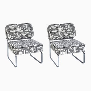 Vintage Bauhaus Sessel Set, 1960er