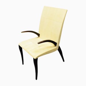 Vintage French Armchair from R&Y Augousti, 1980s