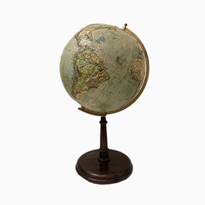 Vintage Relief Globe from Vallardi