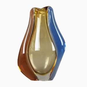 Vase Bohémien en Verre par Hana Machovska pour Mstisov Glassworks, 1950s