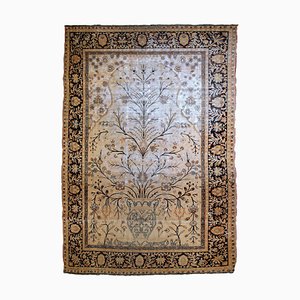 Vintage Indian Indo-Moktasham Rug, 1880s