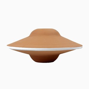 Ceramic UFO Centerpiece by Manufatto, Set of 2