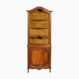 Antique Baroque Italian Corner Cupboard