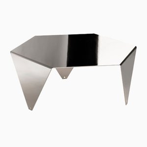 Table Basse Ruche en Nickel Noir par Giorgio Ragazzini pour VGnewtrend