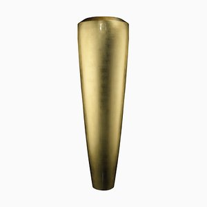 Large Gold Leaf Low-Density Polyethylene Obice Vase by Giorgio Tesi for VGnewtrend