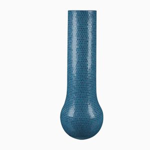 Green Low-Density Polyethylene Arena Vase with Bisazza Mosaic from VGnewtrend