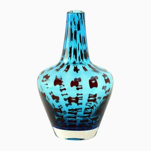 Italienische Vase aus Muranoglas, 1960er