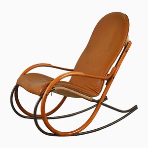 Rocking Chair par Paul Tuttle pour Strässle, Suisse, 1970s