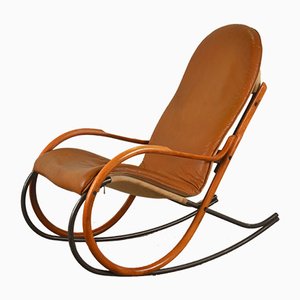 Swiss Rocking Chair by Paul Tuttle for Strässle, 1970s