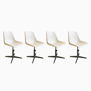 Chaises Rotatives Mid-Century par Robin Day pour SAMU, Italie, 1960s, Set de 4