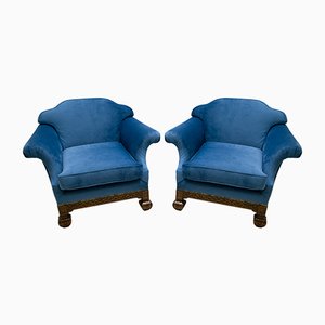 Set of 19th Century Neo-Renaissance Oakwood Armchairs