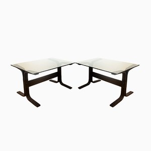 Tables Basses Siesta par Ingmar Relling pour Westnofa, Norvège, 1960s, Set de 2