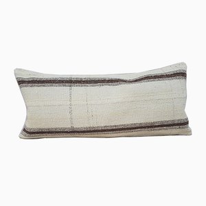 Funda de cojín bohemia de lana tejida a mano de Vintage Pillow Store Contemporary