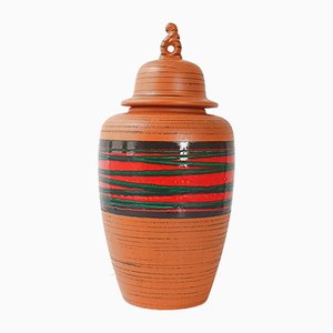 Deutsche Vintage Keramikvase, 1970er