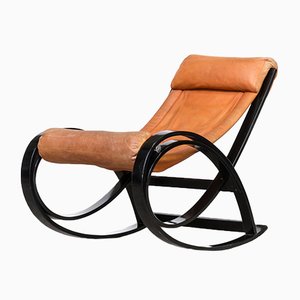 Sgarsul Rocking Chair by Gae Aulenti for Poltronova, 1962
