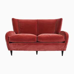 Love Seat Sofa von Paolo Buffa, 1940er