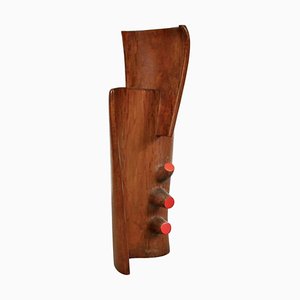 Large French Wood Sculpture, 1950s