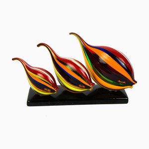 Sculpture de Poisson de Made Murano Glass, 2019