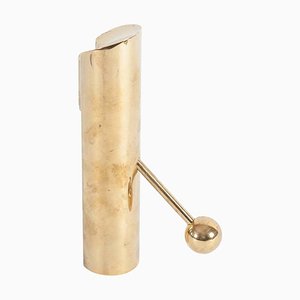 Brass Candleholder by Pierre Forssell for Skultuna, 1950s
