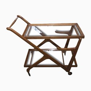 Mid-Century Italian Serving Trolley by Cesare Lacca