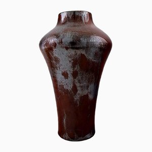 Große Vase mit Glanzglasur von Karl Hansen Reistrup für Kähler, 1920er