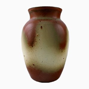 Stoneware Vase by Valdemar Pedersen from Bing & Grondahl, 1940s