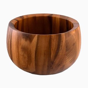 Large Mid-Century Teak Bowl by Jens Quistgaard for Digsmed