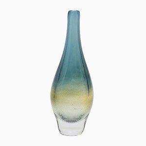 Large Vintage Kraka Art Glass Vase by Sven Palmqvist for Orrefors