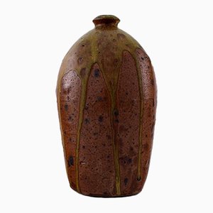 Dänische Keramikvase von Dorthe Møller, 1970er