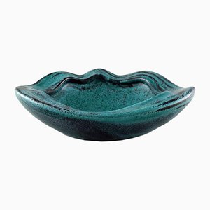 Glazed Stoneware Bowl by Nils Kähler, 1960s