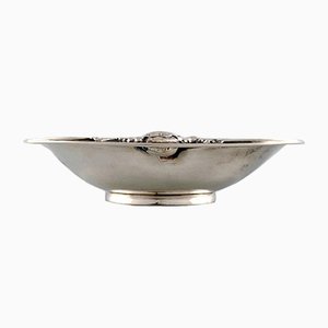 Vintage Sterling Silver Blossom Bowl from Georg Jensen, Set of 3
