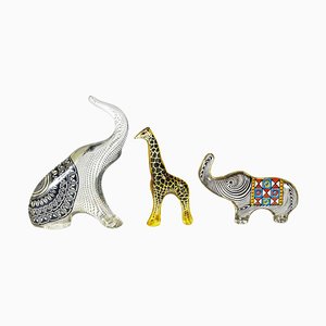 Figurines d'Animaux Sauvages par Abraham Palatnik, 1960s, Set de 3