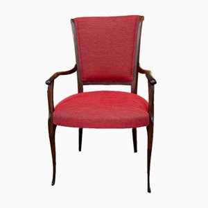 Sedie da pranzo in legno, Italia, anni '50