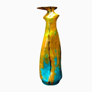 Italienische Mid-Century Keramikvase von Bedin Lina, 1956