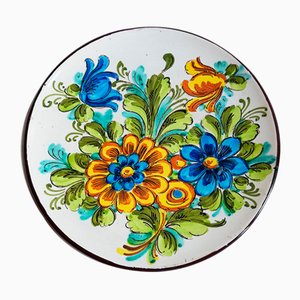 Vintage Wall Plate by Mignini for ART Abruzzese, 1980s