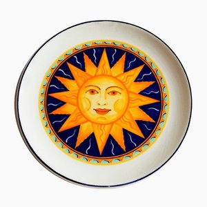 Vintage Ceramic Plate from S.C. Castelli, 1950s