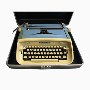 Máquina de escribir Safari vintage de Imperial