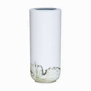 Tide Vase in Grün von Anna Badur